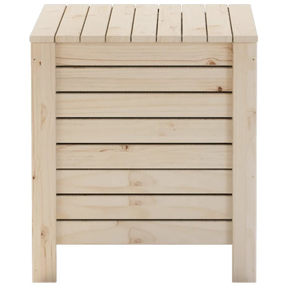 Storage Box with Lid RANA 60x49x54 cm Solid Wood Pine