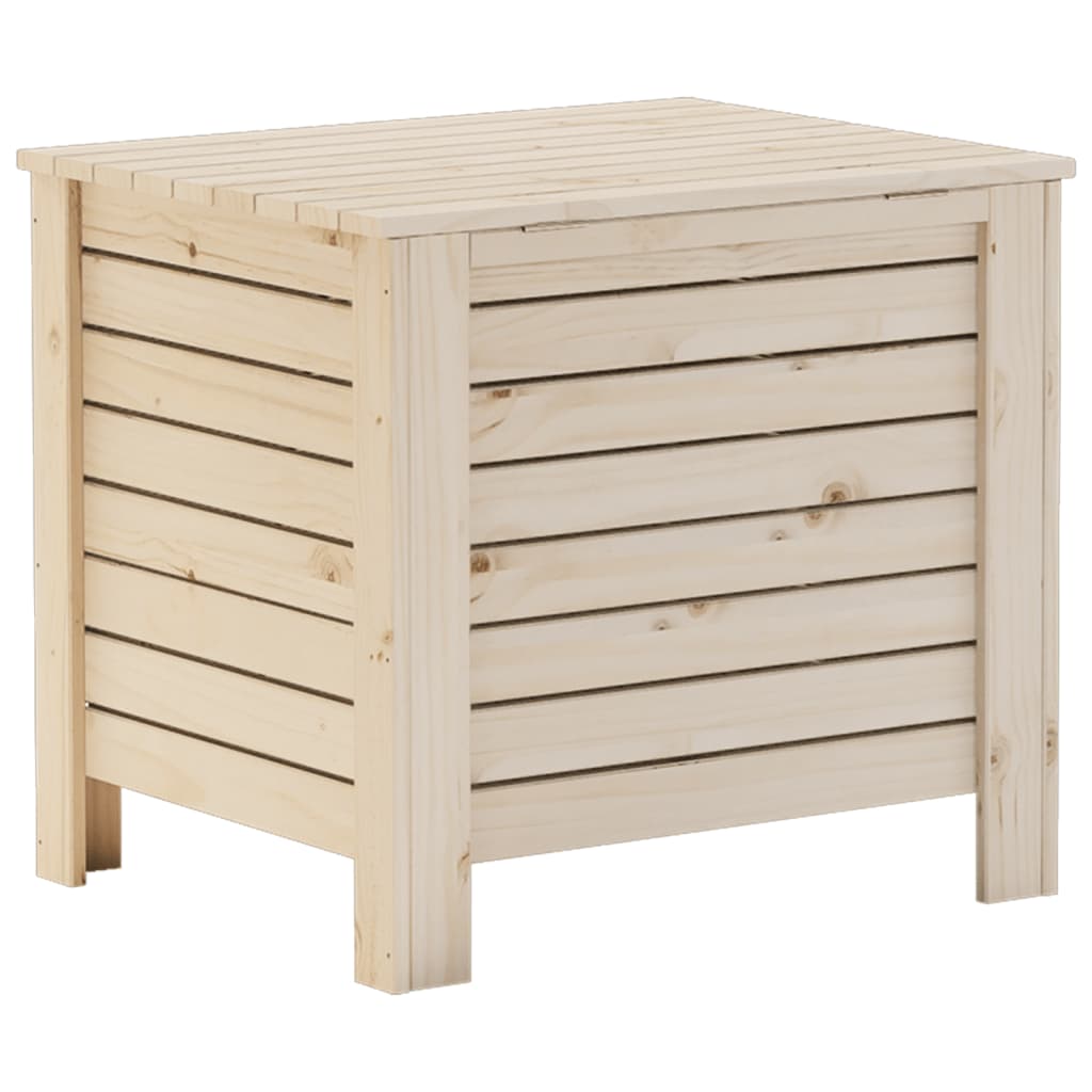 Storage Box with Lid RANA 60x49x54 cm Solid Wood Pine