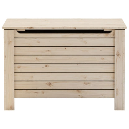 Storage Box with Lid RANA 80x49x54 cm Solid Wood Pine