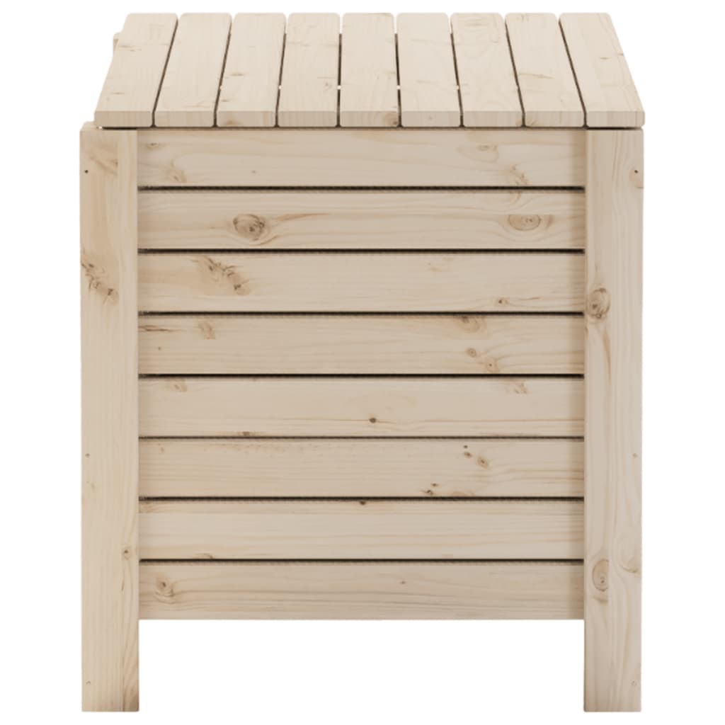 Storage Box with Lid RANA 80x49x54 cm Solid Wood Pine