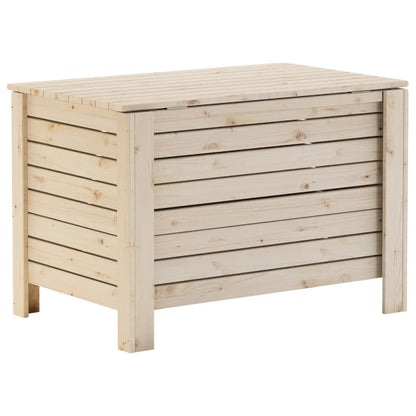 Storage Box with Lid RANA 80x49x54 cm Solid Wood Pine