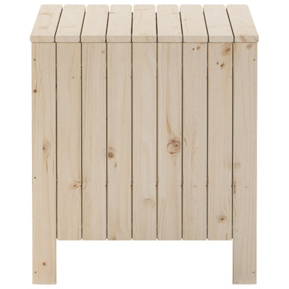 Storage Box with Lid RANA 60x49x54 cm Solid Wood Pine