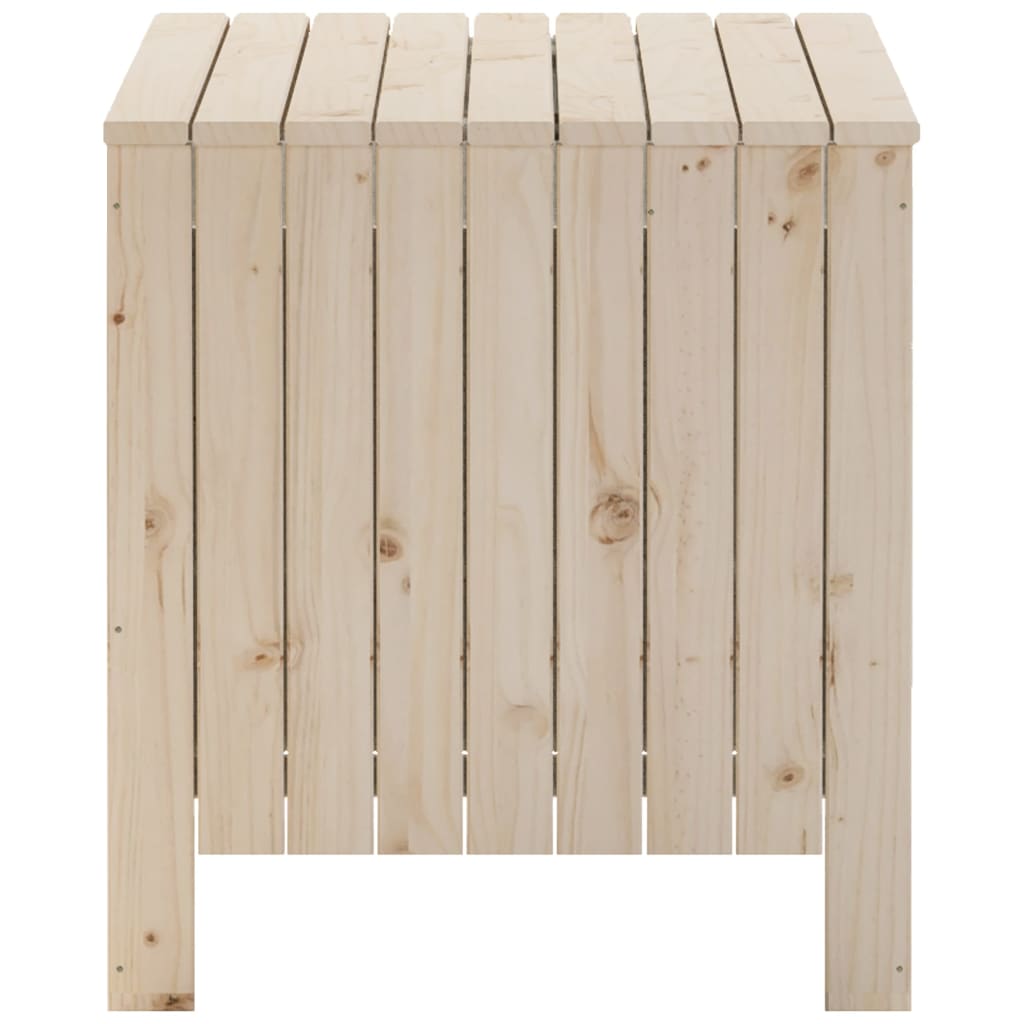 Storage Box with Lid RANA 80x49x54 cm Solid Wood Pine