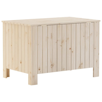 Storage Box with Lid RANA 80x49x54 cm Solid Wood Pine