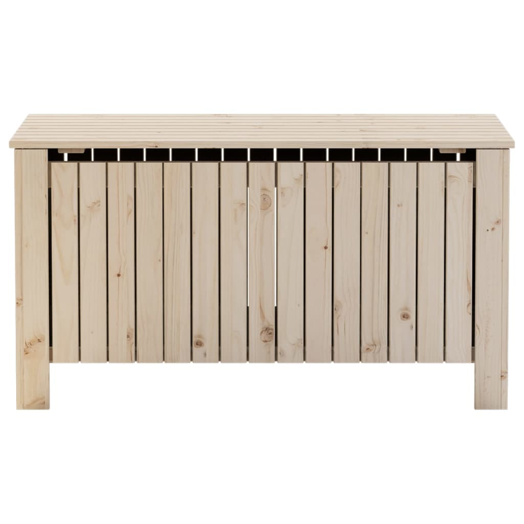 Storage Box with Lid RANA 100x49x54 cm Solid Wood Pine