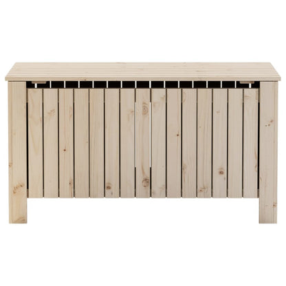 Storage Box with Lid RANA 100x49x54 cm Solid Wood Pine