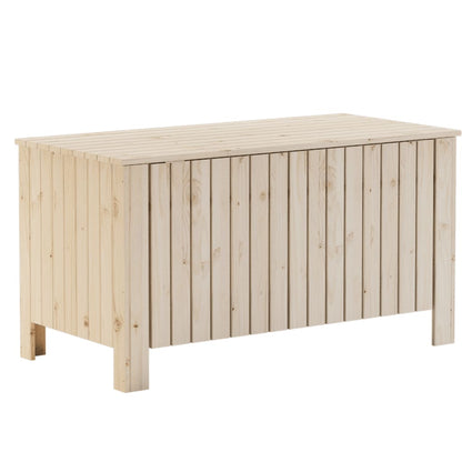 Storage Box with Lid RANA 100x49x54 cm Solid Wood Pine