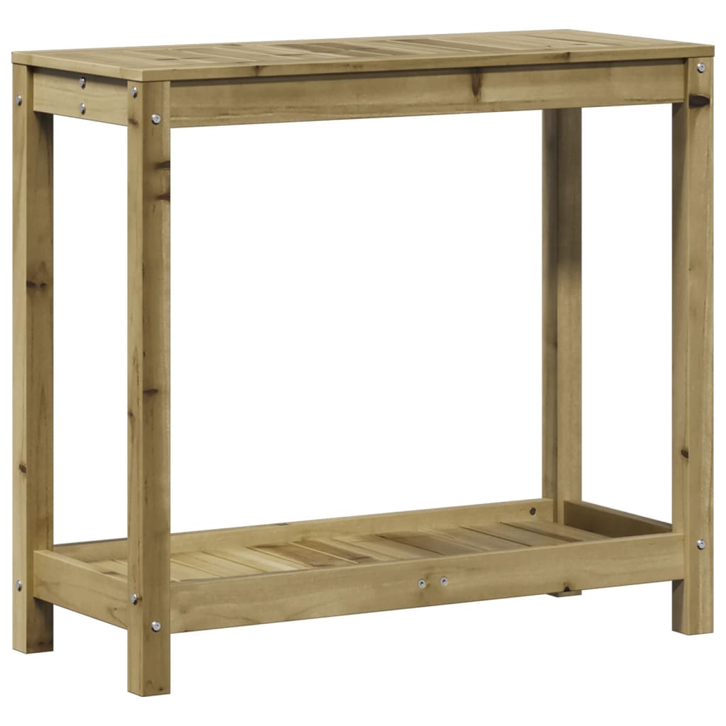 Potting Table with Shelf 82.5x35x75 cm Impregnated Wood Pine