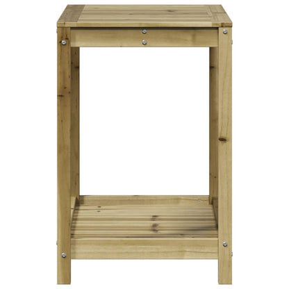 Potting Table with Shelf 82.5x50x75 cm Impregnated Wood Pine