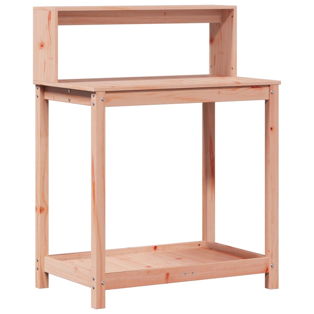 Potting Table with Shelves 82.5x50x109.5 cm Solid Wood Douglas