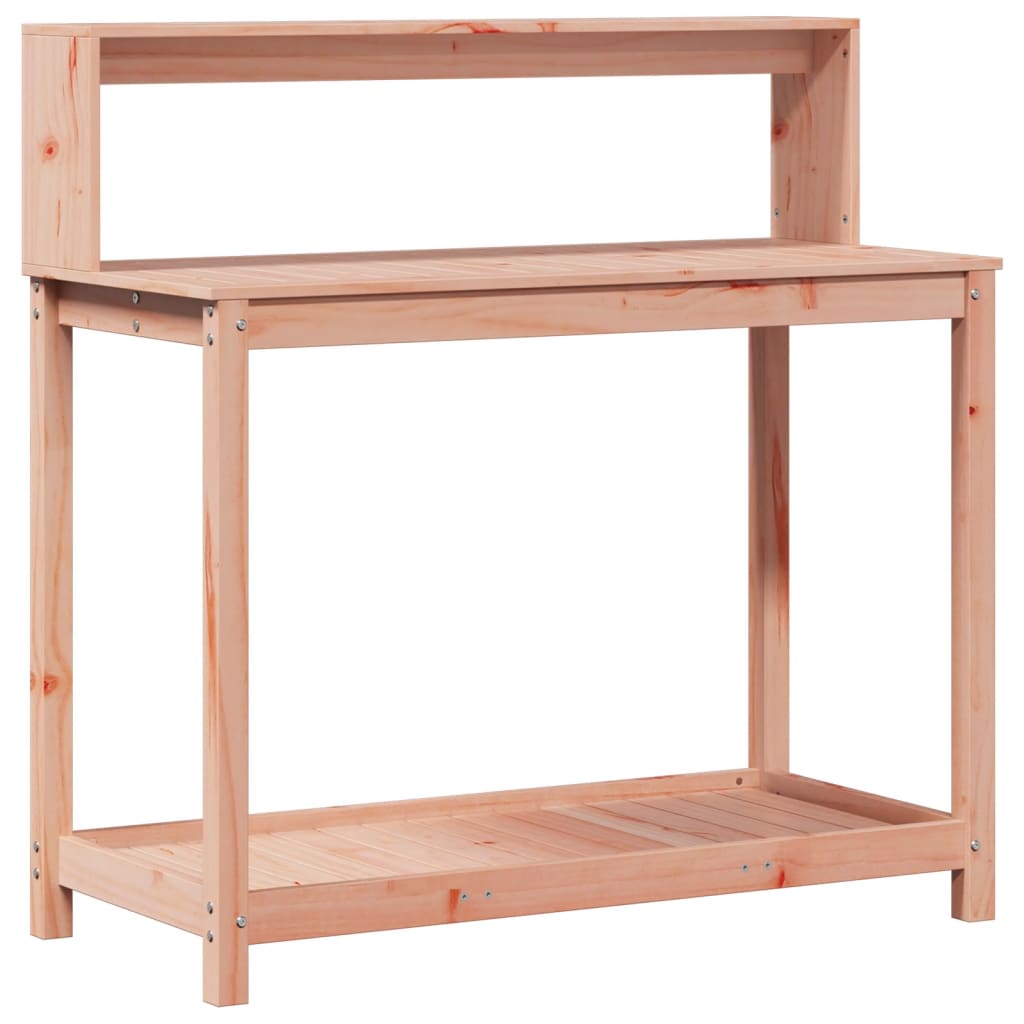 Potting Table with Shelves 108x50x109.5 cm Solid Wood Douglas