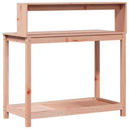 Potting Table with Shelves 108x50x109.5 cm Solid Wood Douglas