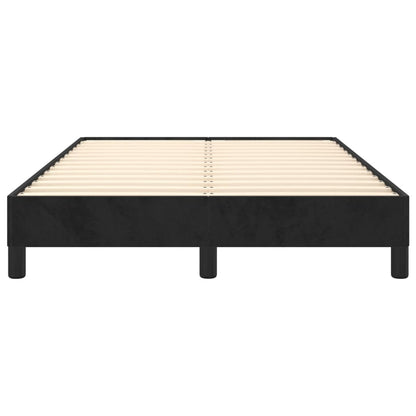 Bed Frame Black 120x190 cm Small Double Velvet