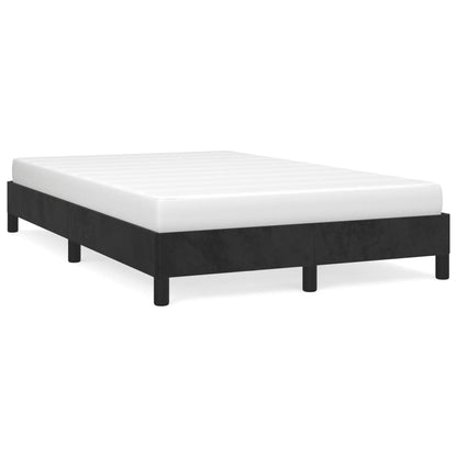 Bed Frame Black 120x190 cm Small Double Velvet