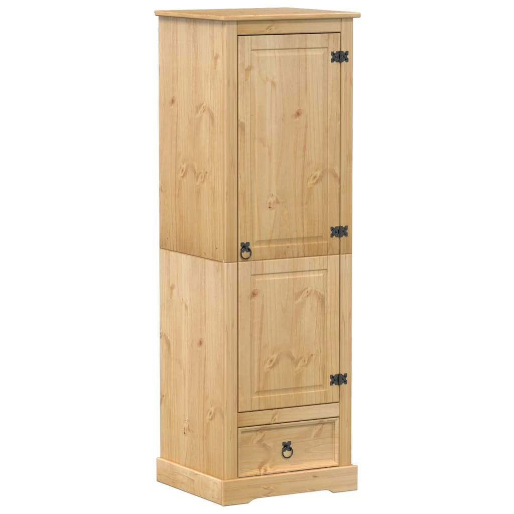 Wardrobe Corona 55x50x170 cm Solid Wood Pine