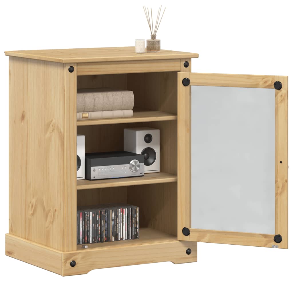 HiFi Cabinet Corona 60x50x82 cm Solid Wood Pine