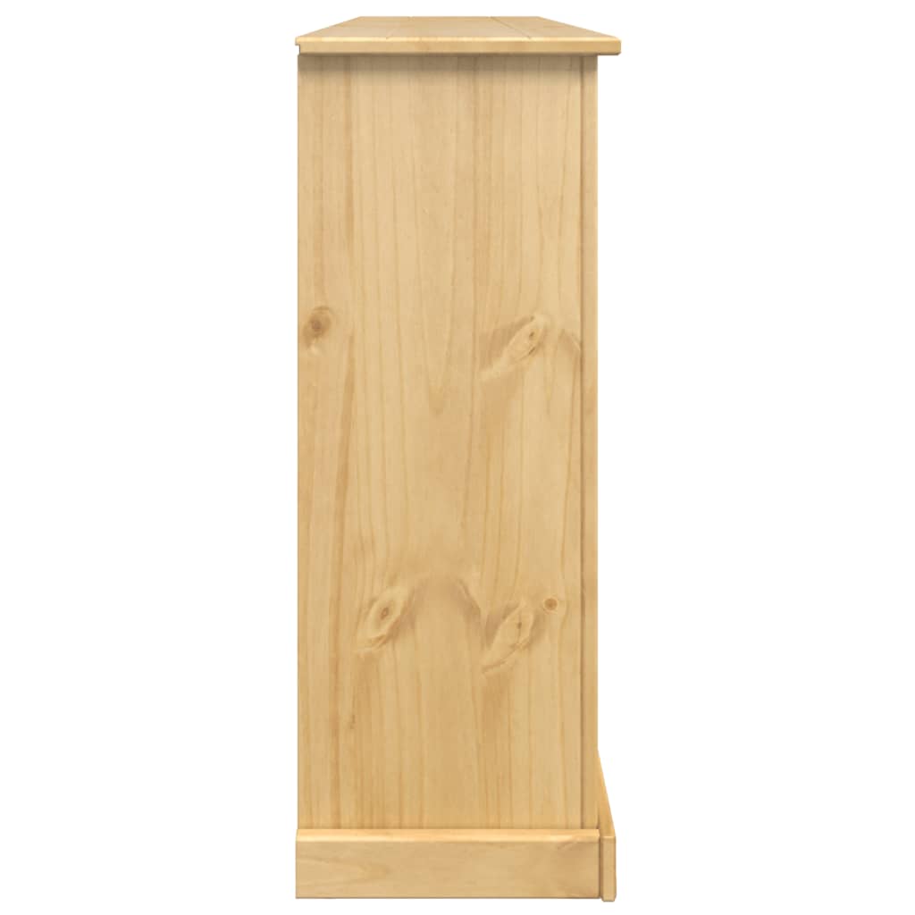 Shoe Cabinet Corona 99x32x85 cm Solid Wood Pine