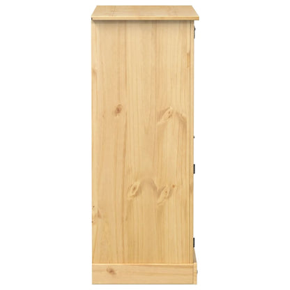 Wine Cabinet Corona 97x45x114 cm Solid Wood Pine