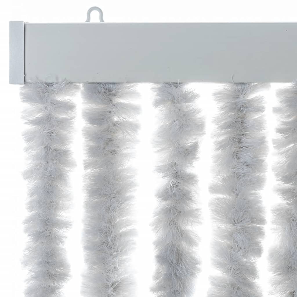 Fly Curtain Grey 100x200 cm Chenille