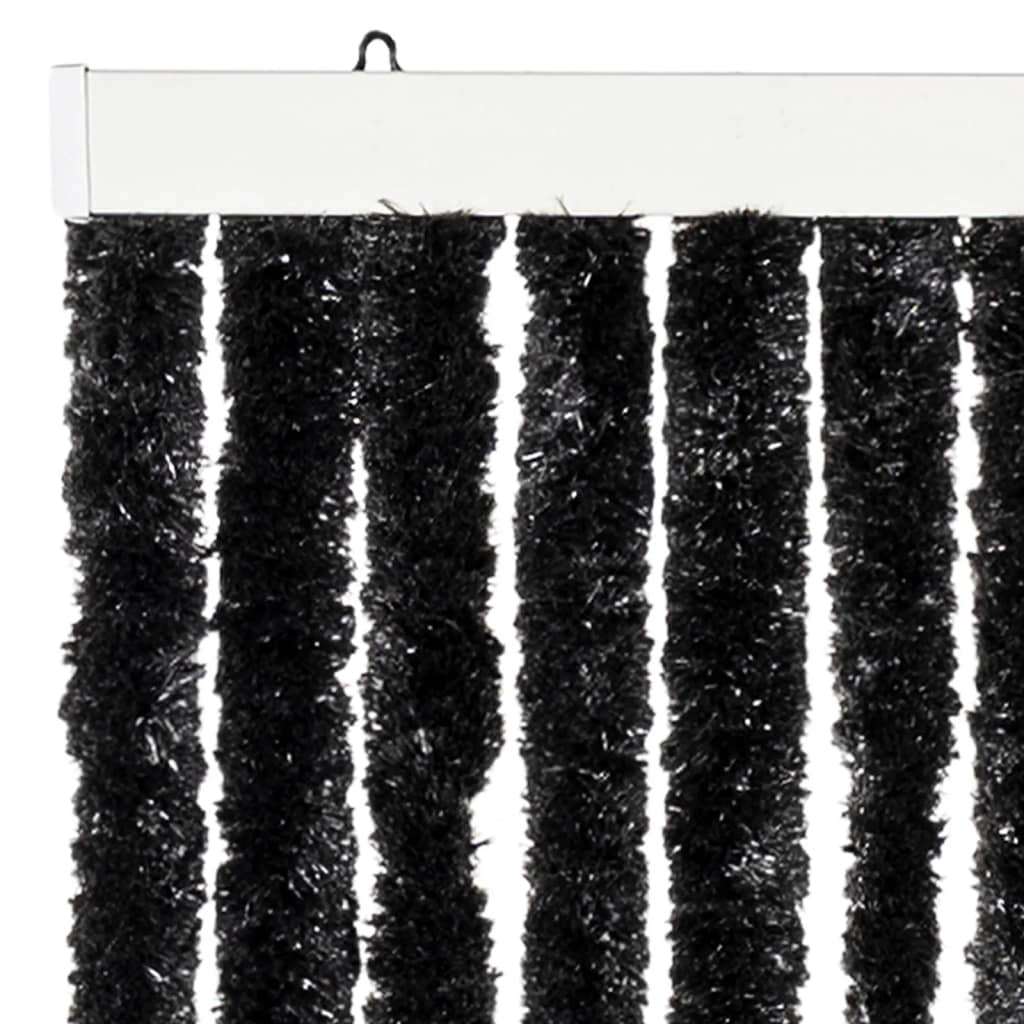 Fly Curtain Anthracite 100x200 cm Chenille