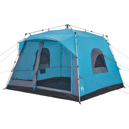 Family Tent Cabin 7-Person Blue Quick Release