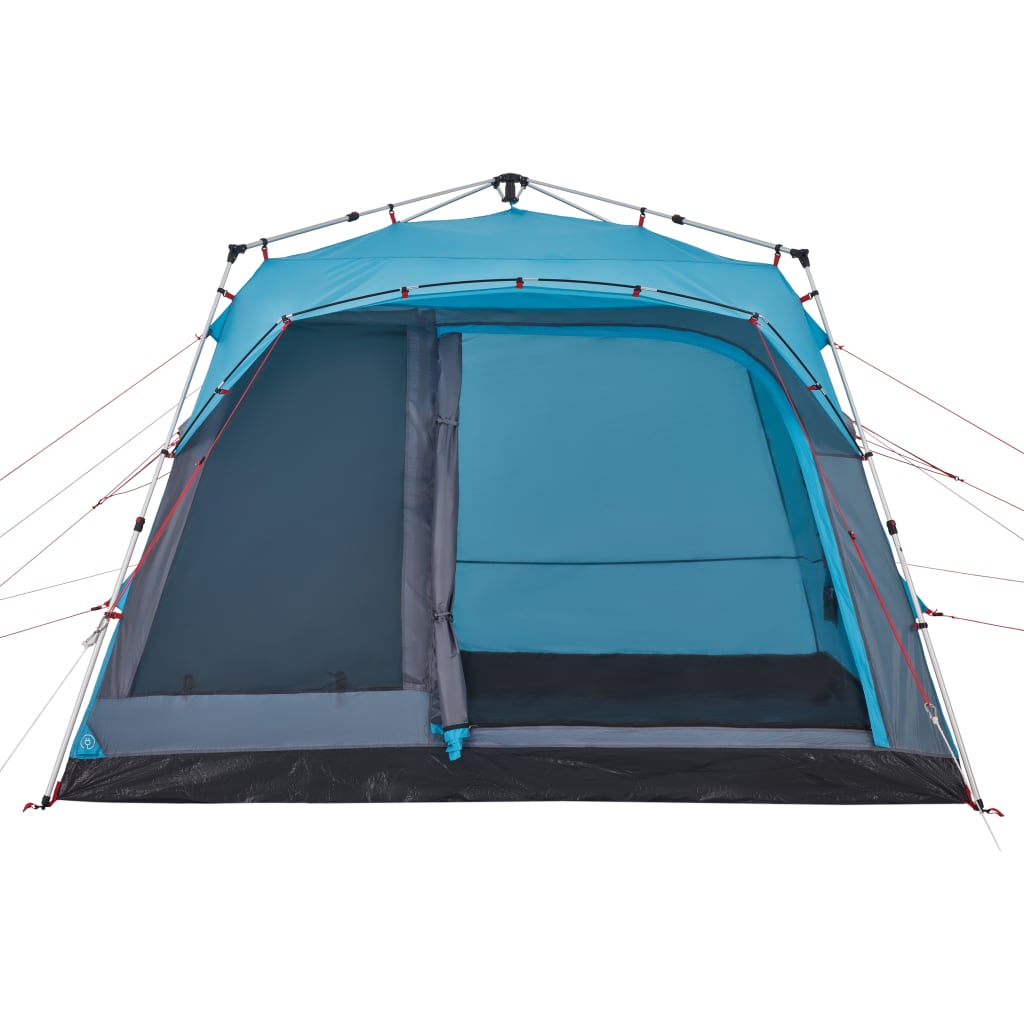 Family Tent Cabin 7-Person Blue Quick Release