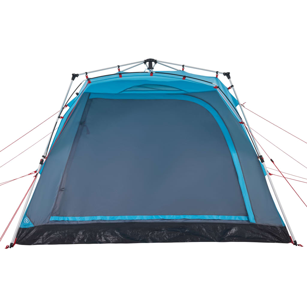 Camping Tent Cabin 4-Person Blue Quick Release