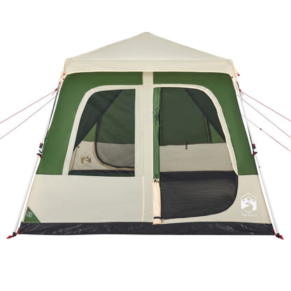 Family Tent Dome 8-Person Green Quick Release