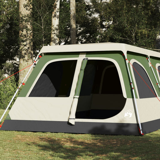 Family Tent Dome 8-Person Green Quick Release