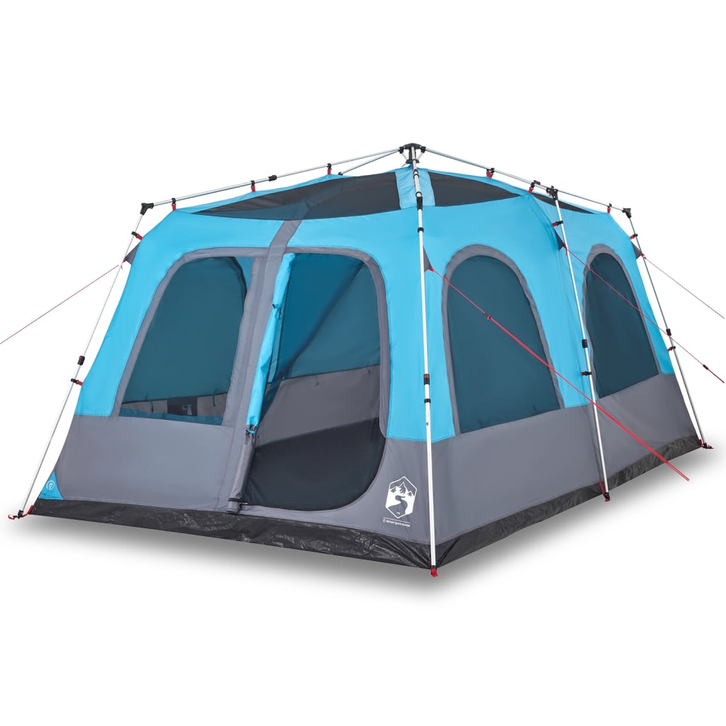 Family Tent Dome 8-Person Blue Quick Release