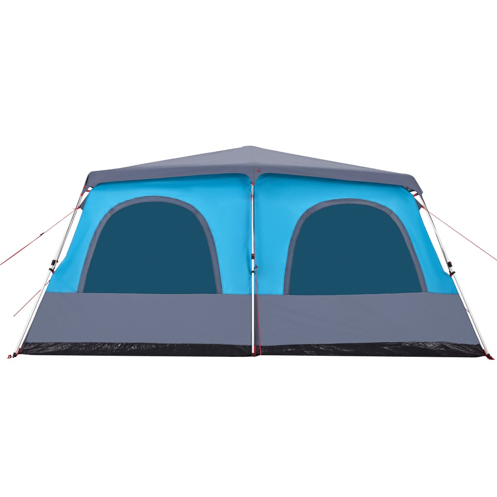 Family Tent Dome 8-Person Blue Quick Release