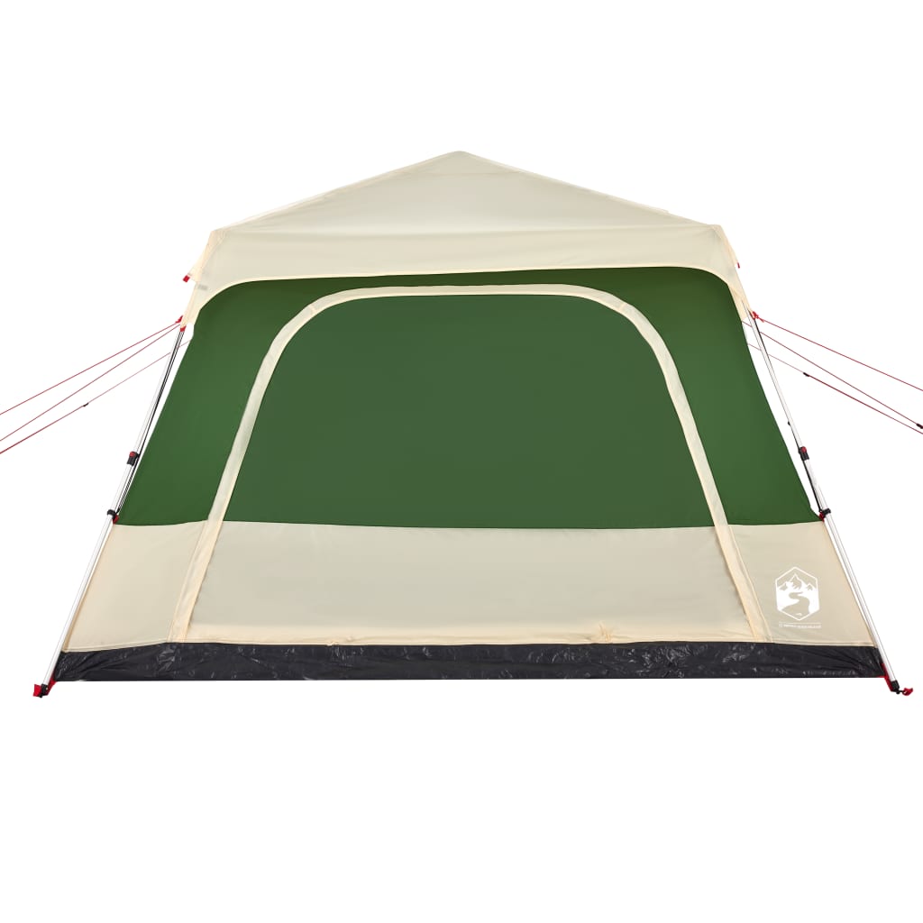 Family Tent Dome 10-Person Green Quick Release