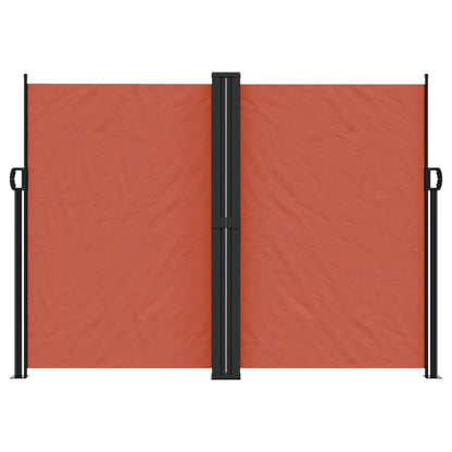 Retractable Side Awning Terracotta 180x600 cm