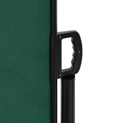 Retractable Side Awning Dark Green 180x1000 cm