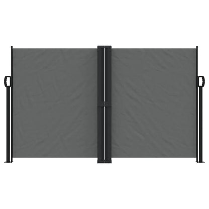 Retractable Side Awning Anthracite 140x1200 cm