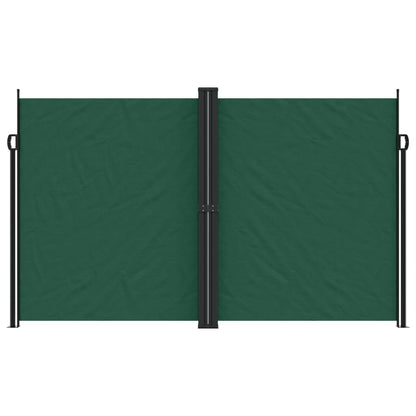 Retractable Side Awning Dark Green 200x1200 cm