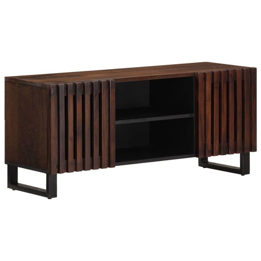 TV Cabinet Brown 105x34x46 cm Solid Wood Mango