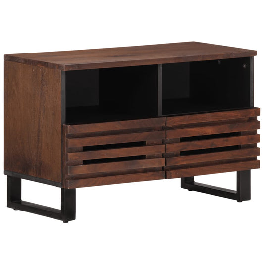 TV Cabinet Brown 70x34x46 cm Solid Wood Mango