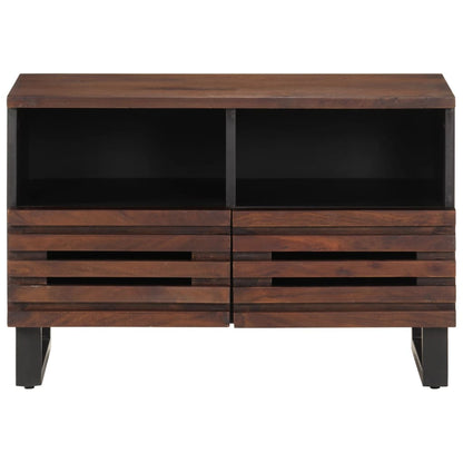 TV Cabinet Brown 70x34x46 cm Solid Wood Mango