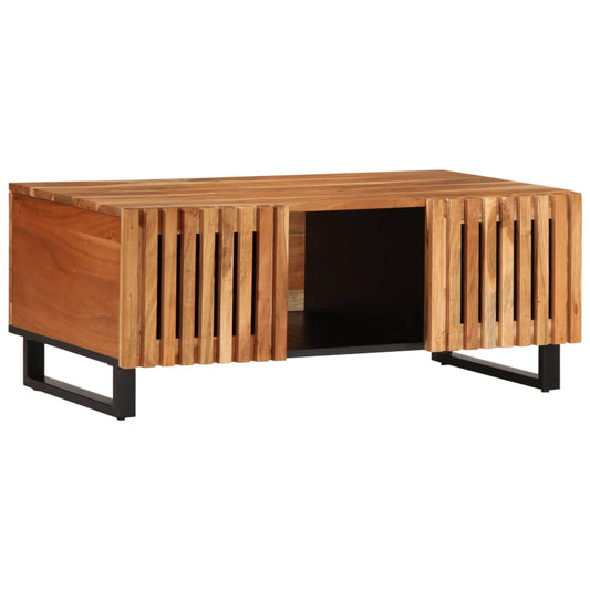 Coffee Table 100x55x40 cm Solid Wood Acacia