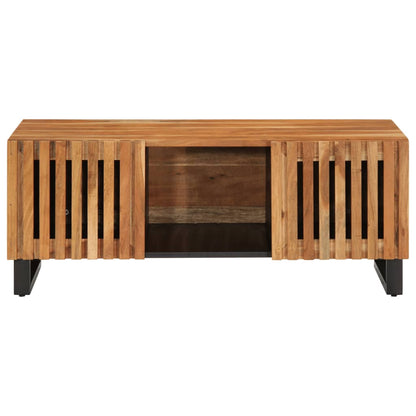 Coffee Table 100x55x40 cm Solid Wood Acacia