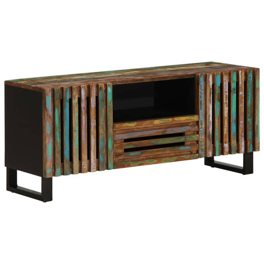 TV Cabinet 100x34x46 cm Solid Wood Acacia