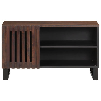 TV Cabinet Brown 80x34x46 cm Solid Wood Mango