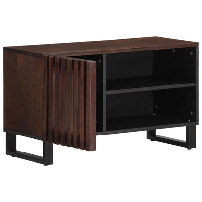 TV Cabinet Brown 80x34x46 cm Solid Wood Mango