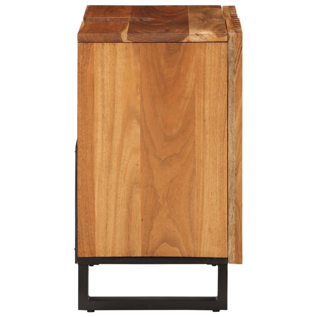 Bathroom Sink Cabinet 62x34x58 cm Solid Wood Acacia