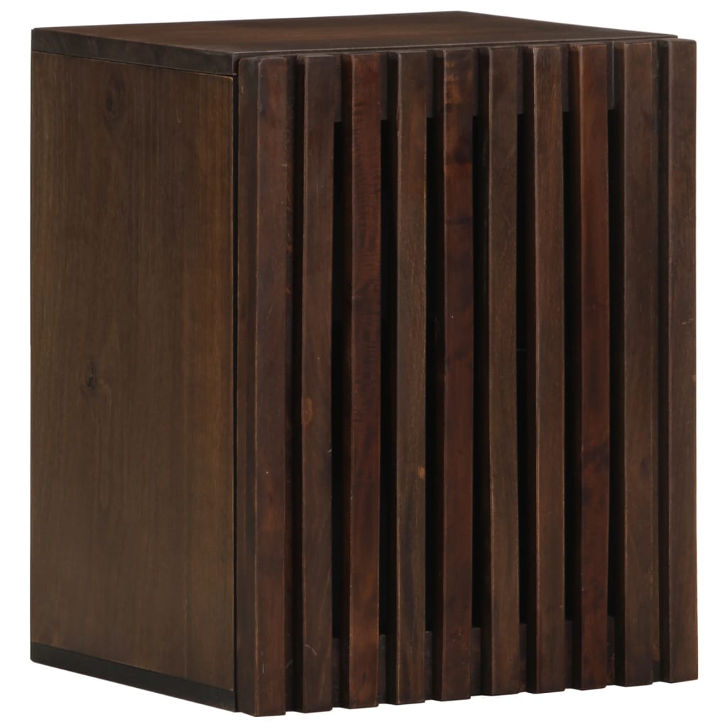 Bathroom Wall Cabinet 38x34x48 cm Brown Solid Wood Mango