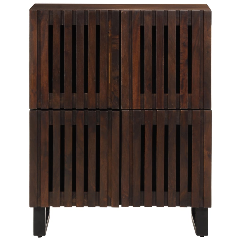 Sideboard Brown 60x34x75 cm Solid Wood Mango