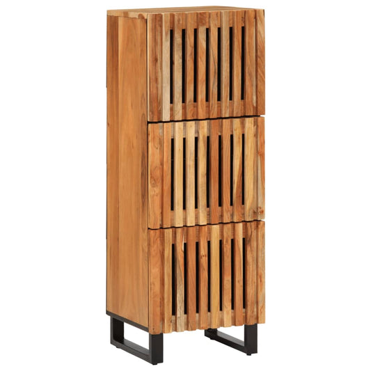 Highboard 40x34x110 cm Solid Wood Acacia