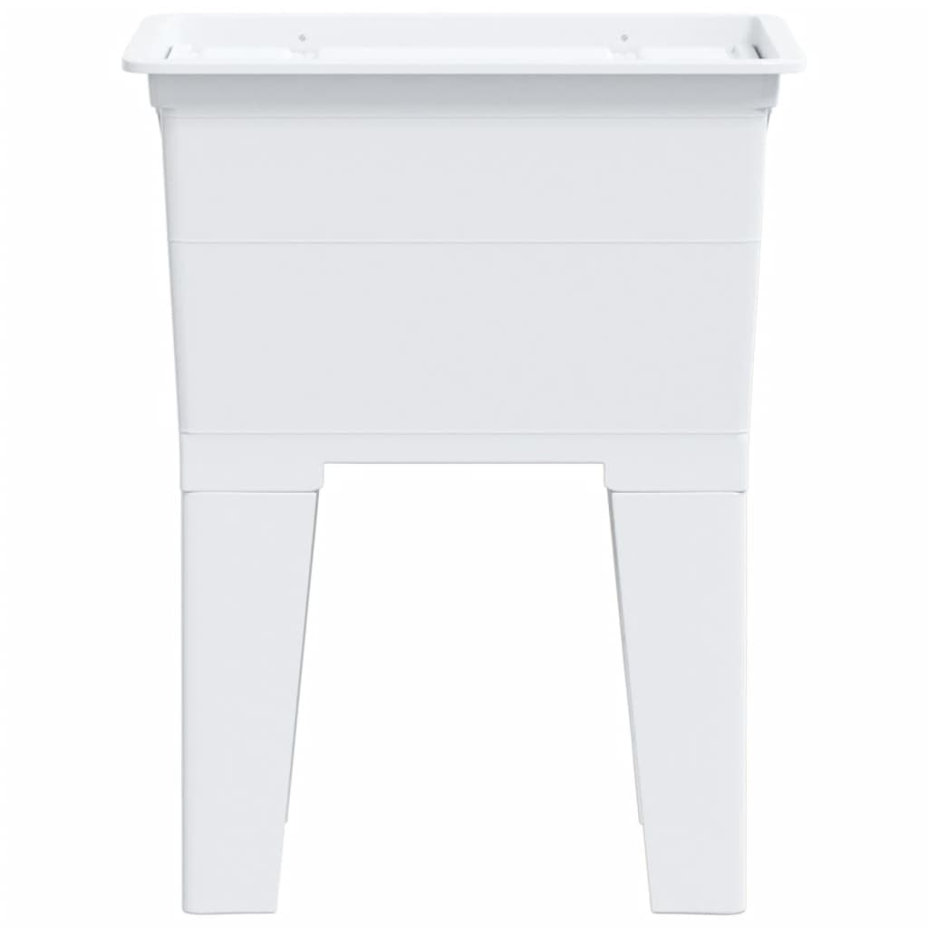 Laundry Tub White 59x41x75 cm Resin