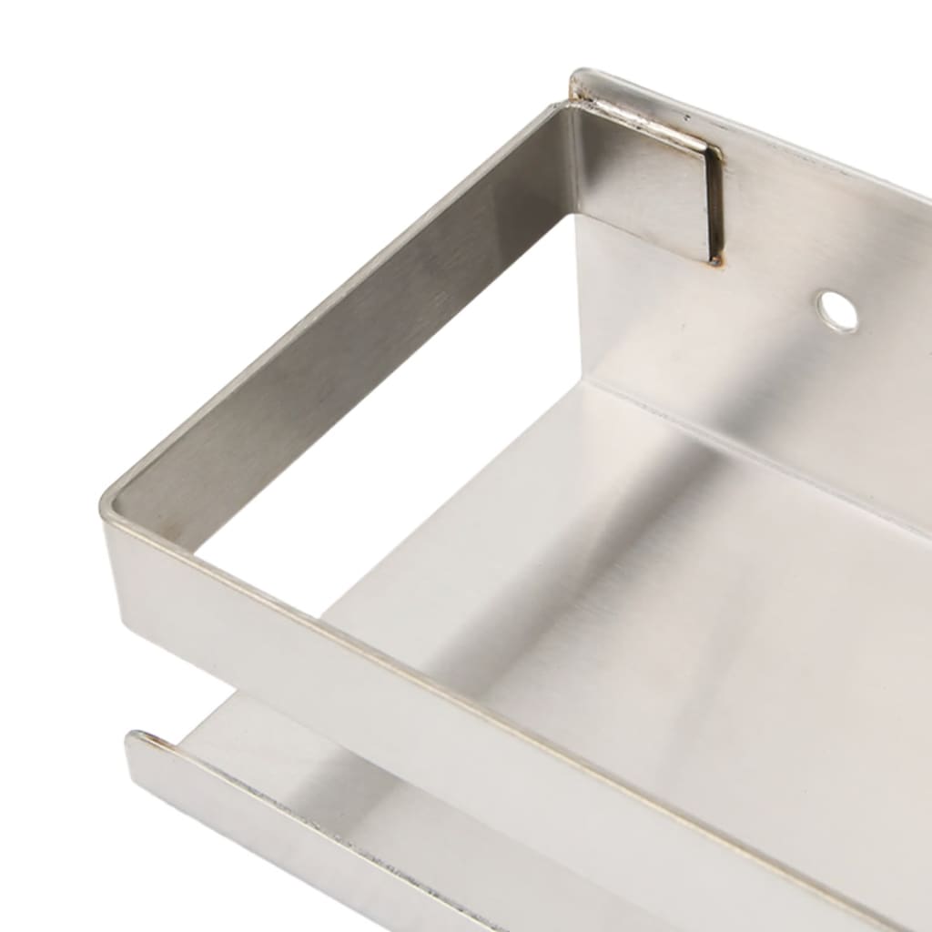 Shower Shelf 30x10x6 cm Brushed 304 Stainless Steel